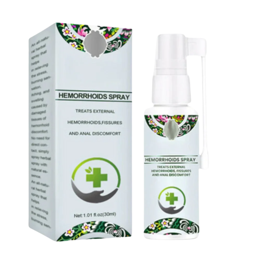 Rectivia™ Hæmoridespray | Øjeblikkelig lindring af hæmoridesmerter på bare 1 dag!