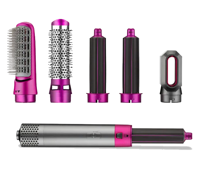 PureLuxe Stylist™ 5-i-1 Pro Set -  Holder dit hår sundt, glansfuldt og stylet til perfektion!