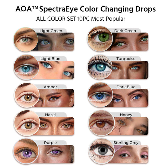 AQA V2 Pro™ - Transformér dit look på sekunder, oplev magien af øjenfarveændring med kun én dråbe!