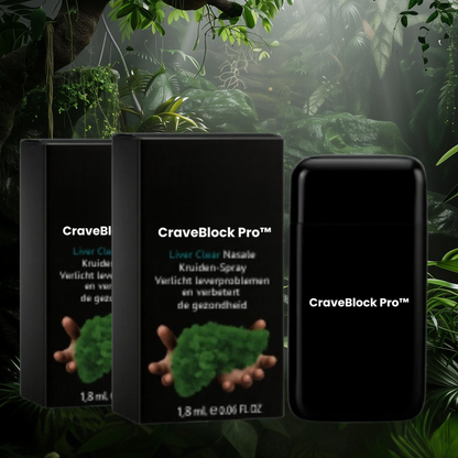 CraveBlock Pro™ Næsespray | Knus din alkohollængsel på bare 3 dage – tag dit liv tilbage