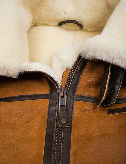 Vanguard™ - Elegant Läder Vinterjacka