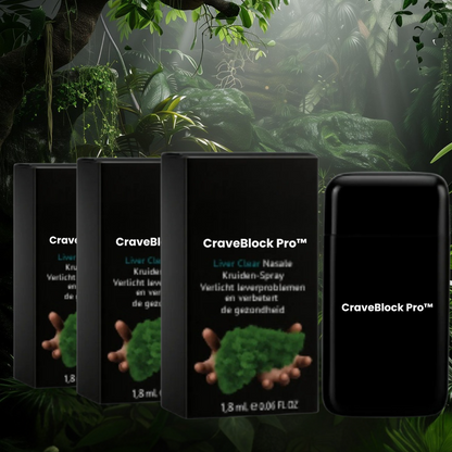 CraveBlock Pro™ Næsespray | Knus din alkohollængsel på bare 3 dage – tag dit liv tilbage