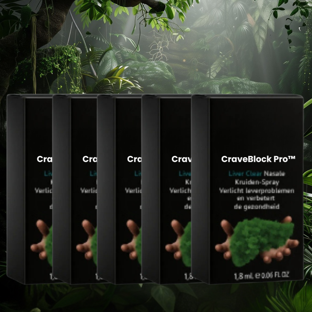 CraveBlock Pro™ Næsespray | Knus din alkohollængsel på bare 3 dage – tag dit liv tilbage