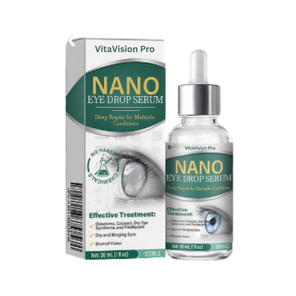 VitaVision Pro™ Nano Øjendråber – forbedrer sløret syn med 92 % på 48 timer