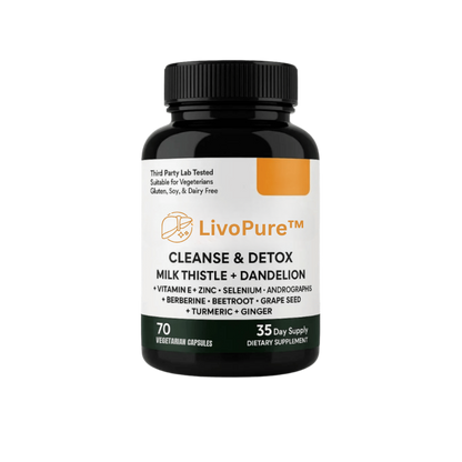 LivoPure™ | Fjern op til 95% af giftstofferne og genskab din levers sundhed på kun 1 uge!