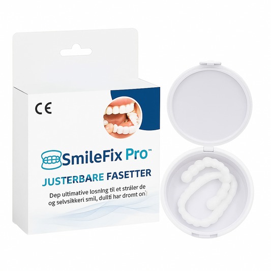 SmileFix Pro™ Tandfacader | Få flotte, hvide tænder på bare 60 sekunder!
