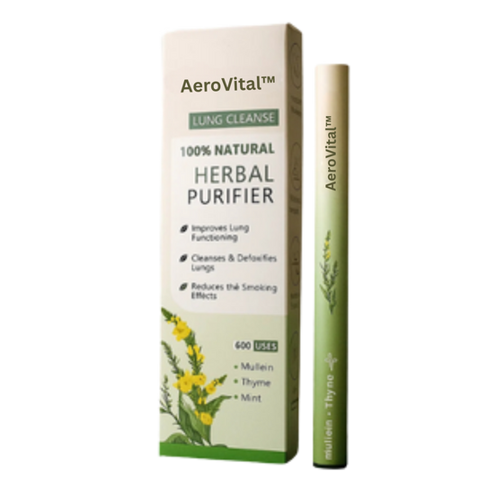 AeroVital™ Lungeinhalator | Gør dine luftveje fri og forbedr din vejrtrækning med 98% på kun 5 dage!