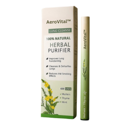 AeroVital™ Lungeinhalator | Gør dine luftveje fri og forbedr din vejrtrækning med 98% på kun 5 dage!