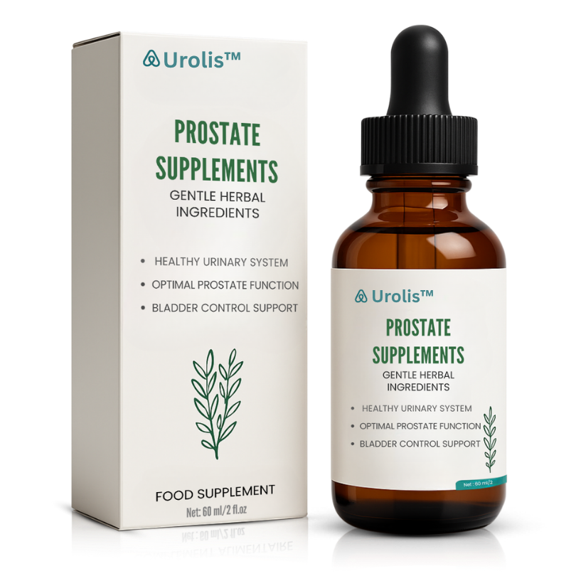 Urolis™ Prostata-dråber | Reducerer forstørret prostata med 53 % på 5 dage!