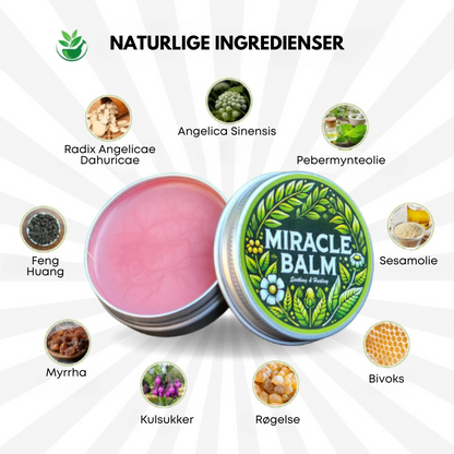 MiracleBalm Pro™ | Sig farvel til tunge ben og åreknuder – Oplev hurtig lindring uden dyre behandlinger!