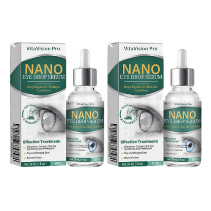 VitaVision Pro™ Nano Øjendråber – forbedrer sløret syn med 92 % på 48 timer