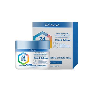 Celavive™ Creme | Fjerner 98 % af psoriasis og eksem på kun 5 dage!