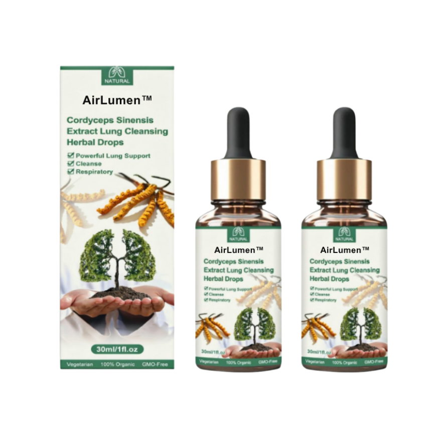 AirLumen™ | Nedbryder lungeblokeringer og lader dig trække vejret frit på kun 5 minutter!