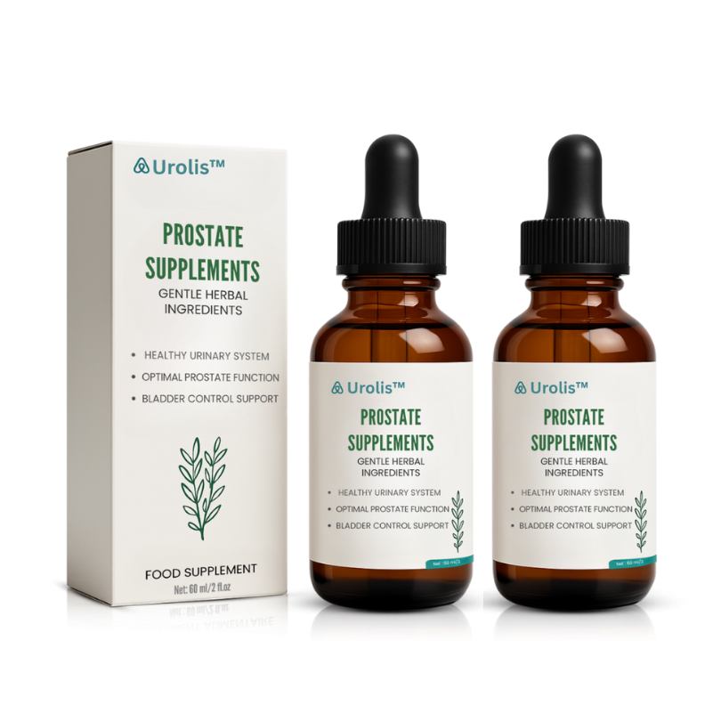 Urolis™ Prostata-dråber | Reducerer forstørret prostata med 53 % på 5 dage!
