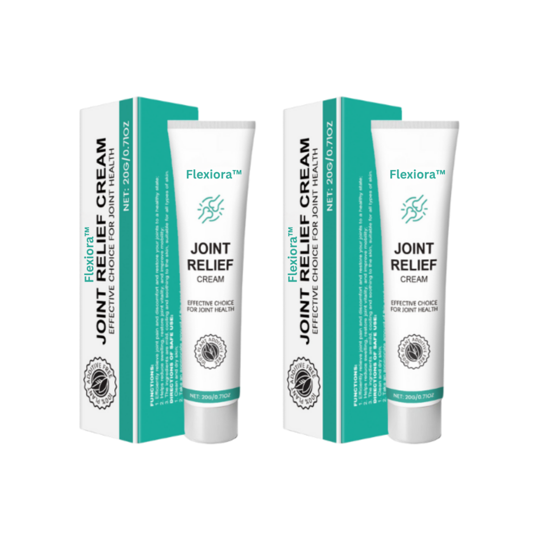 Flexiora™ Ledsmertecreme | Reducerer ledsmerter med op til 93 % på bare 7 dage!