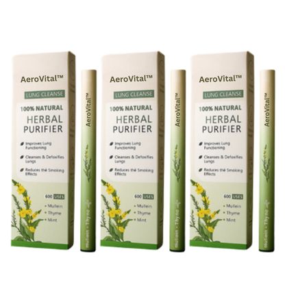 AeroVital™ Lungeinhalator | Gør dine luftveje fri og forbedr din vejrtrækning med 98% på kun 5 dage!