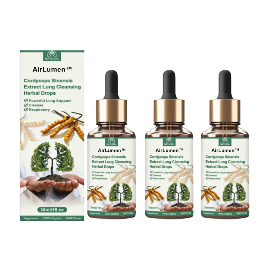 AirLumen™ | Nedbryder lungeblokeringer og lader dig trække vejret frit på kun 5 minutter!