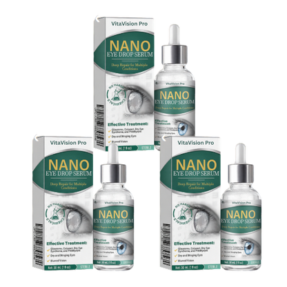 VitaVision Pro™ Nano Øjendråber – forbedrer sløret syn med 92 % på 48 timer
