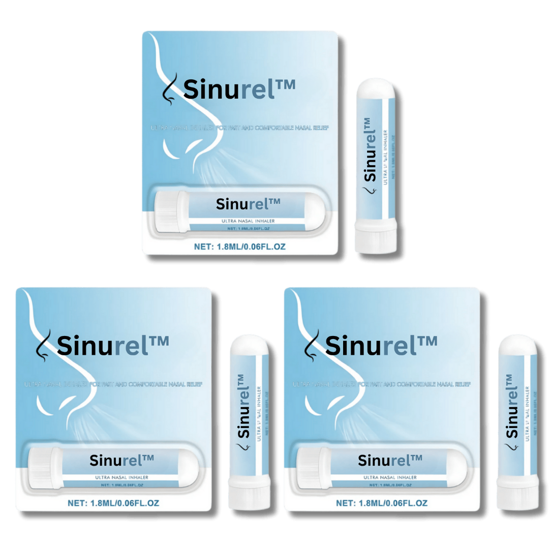 Sinurel™ Næseinhalator | Fjern tilstoppet næse på bare 7 minutter – og træk vejret frit igen i det danske vejr!
