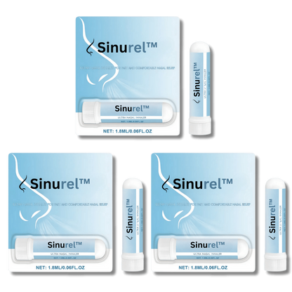 Sinurel™ Næseinhalator | Fjern tilstoppet næse på bare 7 minutter – og træk vejret frit igen i det danske vejr!