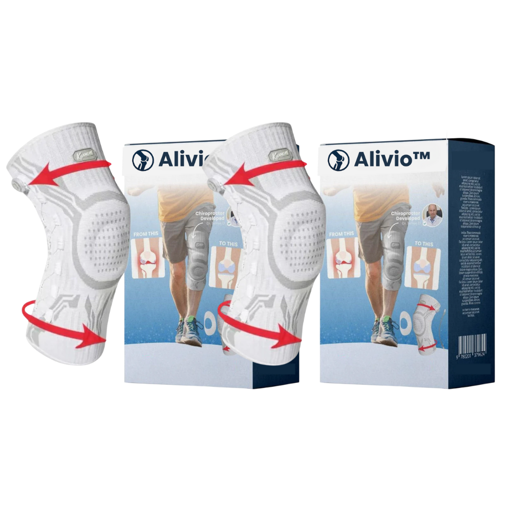 Alivio™ – Den Avancerede Ortopædiske Knæstøtte | Behandl Årsagen til Dine Knæsmerter – og Mærk Forskellen på Kun 72 Timer!