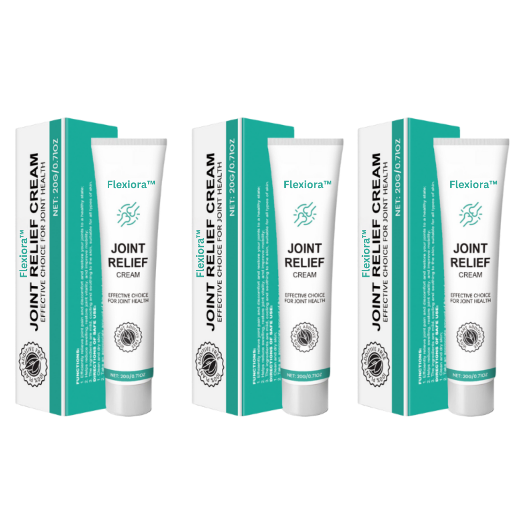 Flexiora™ Ledsmertecreme | Reducerer ledsmerter med op til 93 % på bare 7 dage!
