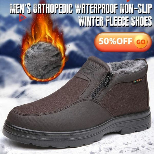 VinterKomfort™ Ortopædiske fleece-sko – Lindra fotbesvär och håll dina fötter varma och torra hela vintern!