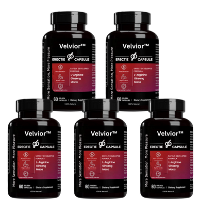Velvior™ Kapsler | Få en hård, langvarig erektion på bare 5 minutter!