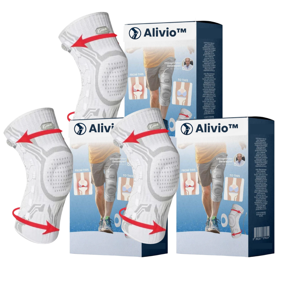 Alivio™ – Den Avancerede Ortopædiske Knæstøtte | Behandl Årsagen til Dine Knæsmerter – og Mærk Forskellen på Kun 72 Timer!