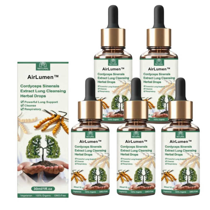 AirLumen™ | Nedbryder lungeblokeringer og lader dig trække vejret frit på kun 5 minutter!