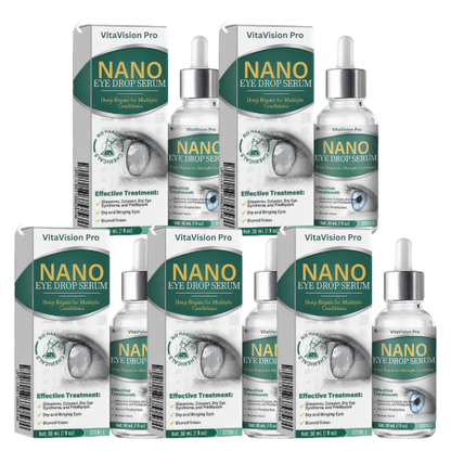 VitaVision Pro™ Nano Øjendråber – forbedrer sløret syn med 92 % på 48 timer