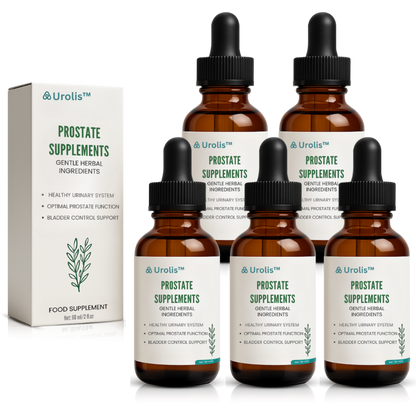 Urolis™ Prostata-dråber | Reducerer forstørret prostata med 53 % på 5 dage!