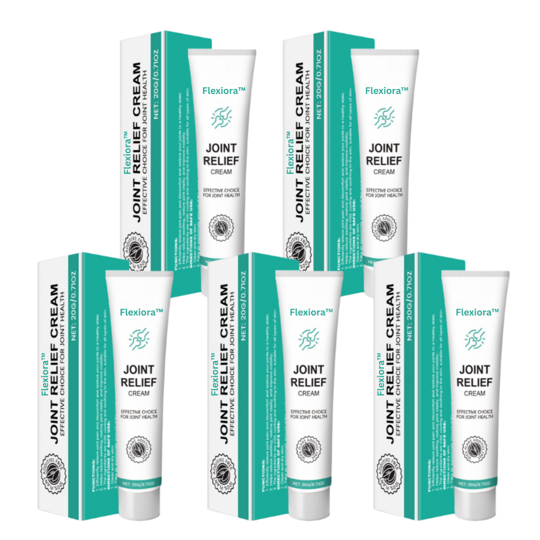 Flexiora™ Ledsmertecreme | Reducerer ledsmerter med op til 93 % på bare 7 dage!