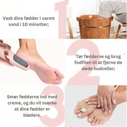 PediLuxe™ V2 Pro | Sig farvel til dyre salonbesøg – opnå glatte, bløde fødder på få minutter, nemt derhjemme!
