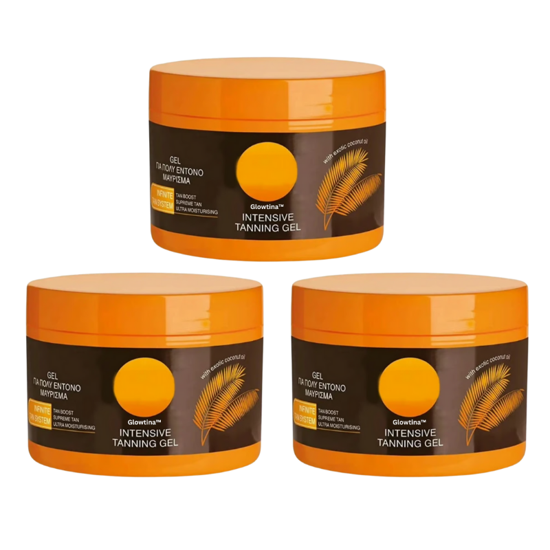 Glowtina™ Bruneringsgel | Få en smuk tan 5x hurtigere på kun 30 minutter!