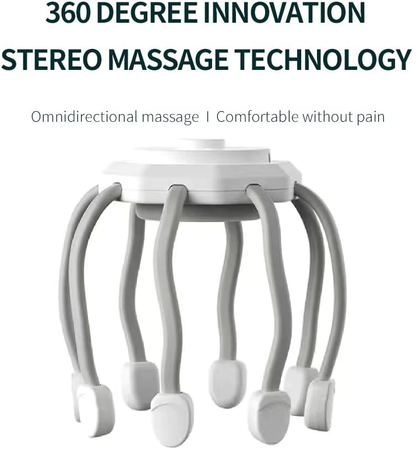 OctoMassage Pro™ | Sig nemt farvel til hovedpine på få minutter!