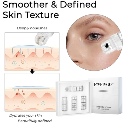 FivFivGo v2 Pro™ Microneedling - siger farvel til rynker og fine linjer, og hej til fast, strålende hud!