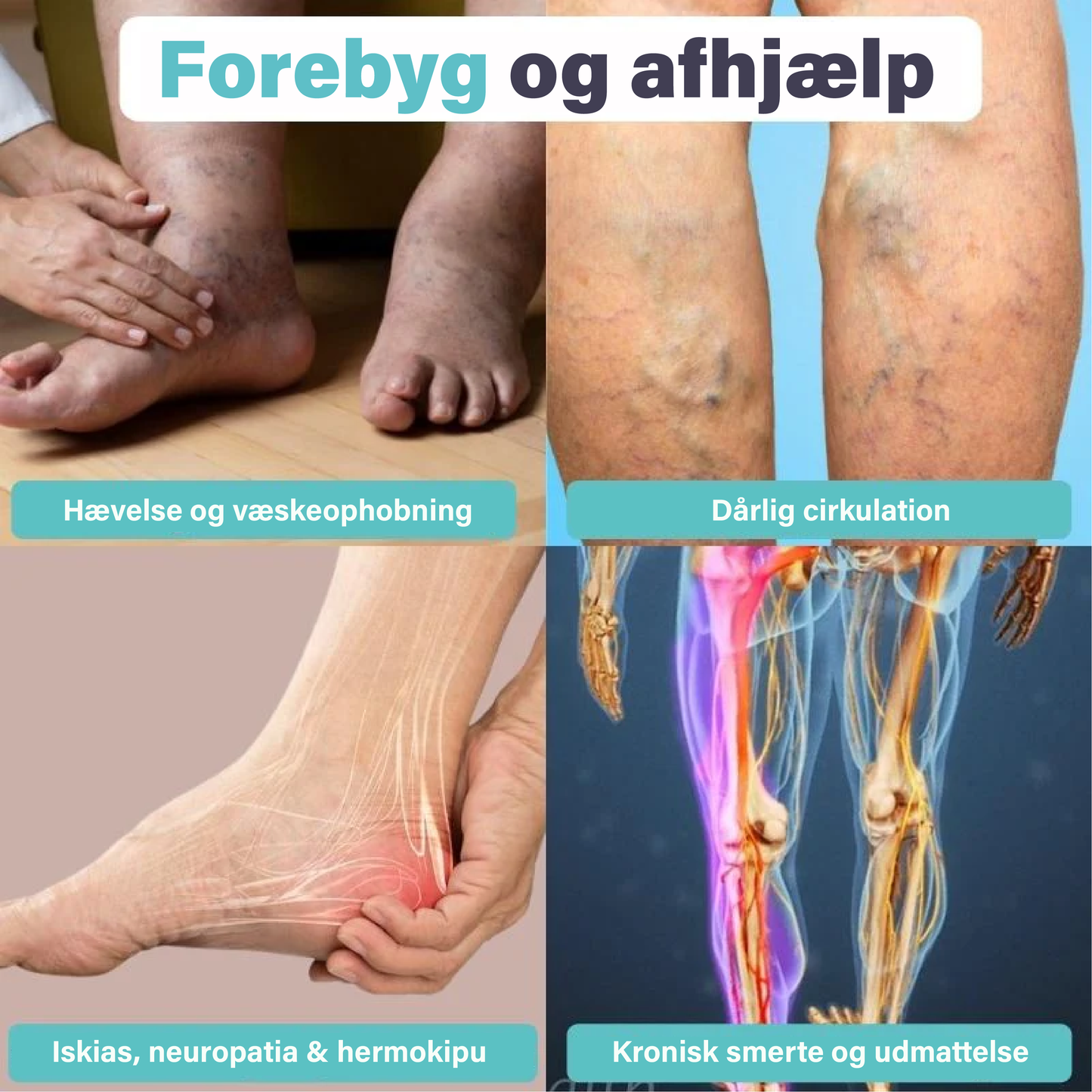 HeatFlow™ Benmassage – Lindring, komfort og energi på 10 minutter!