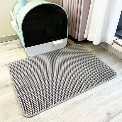 PoteRen Måtte™ | Sig farvel til sand på gulvet! Hold dit hjem rent og din kat glad.