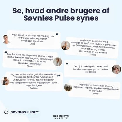 SøvnLøs Pulse™ - Sig farvel til søvnløse nætter!
