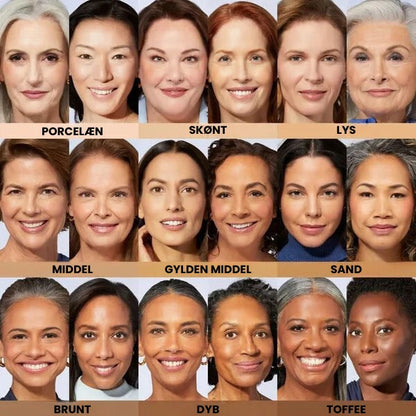 SkinSync Foundation™ - Bedste farveskiftende foundation til moden hud