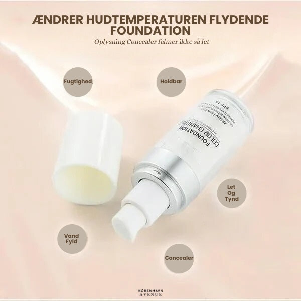 SkinSync Foundation™ - Bedste farveskiftende foundation til moden hud