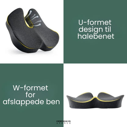 SiddKomfort™ | Sig farvel til ubehag – oplev smertefri siddestilling, når som helst, hvor som helst!