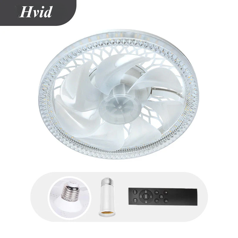 Lydløs Ventilationslampe med Fjernbetjening