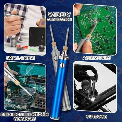 QuickSolder - Kompakt USB Lødkolbe med Justerbar Temperatur