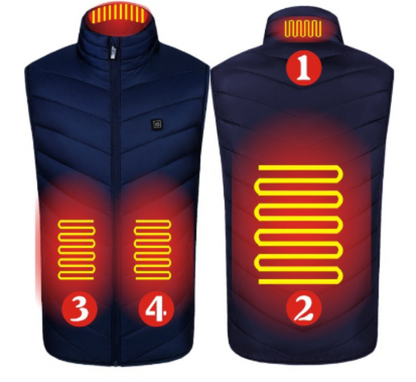 Nordvärme™ BodyWarmer - Fryser du? Ta med värmen överallt med vår uppvärmda väst!