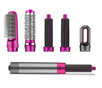 PureLuxe Stylist™ 5-i-1 Pro Set -  Holder dit hår sundt, glansfuldt og stylet til perfektion!