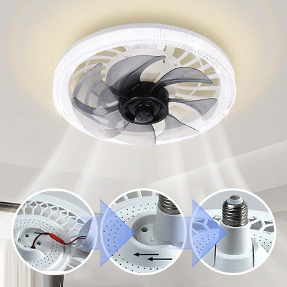 Lydløs Ventilationslampe med Fjernbetjening