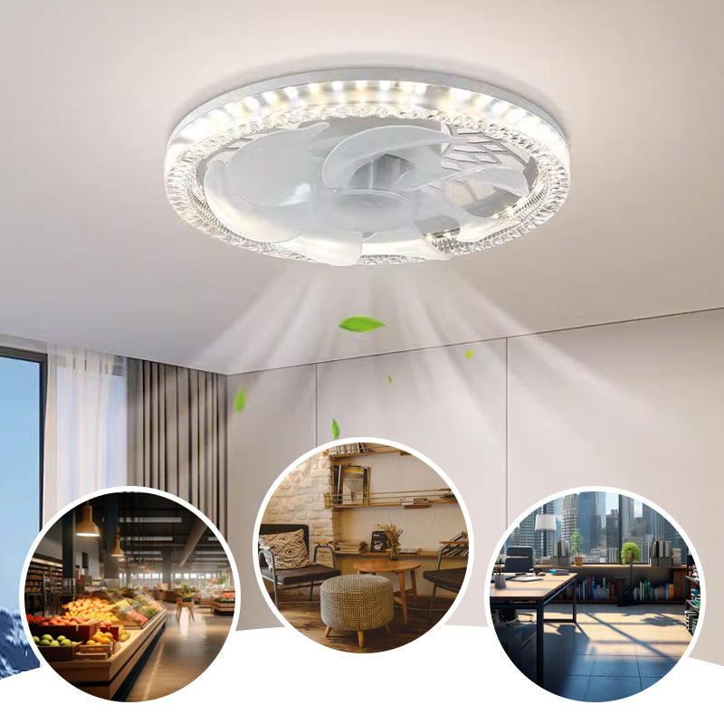 Lydløs Ventilationslampe med Fjernbetjening